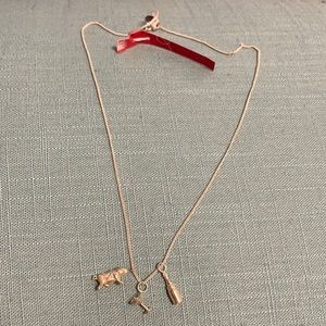 Mimi & Marge Silver Charm Necklace NWT